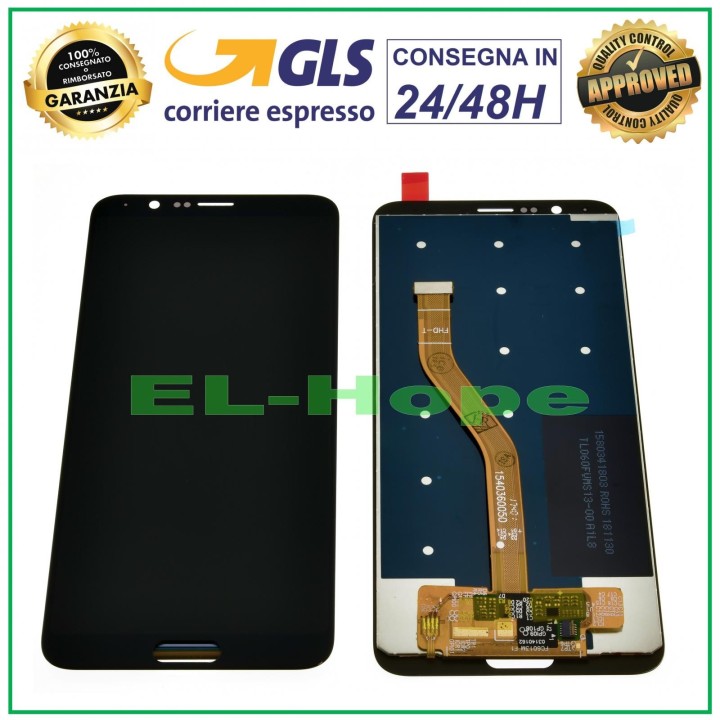 Écran tactile et LCD pour Huawei Honor View 10 (BKL-AL20, BKL-L09) noir