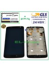 Écran LCD + châssis pour Motorola Moto X Play XT1562 XT1563 Touch Glass Noir