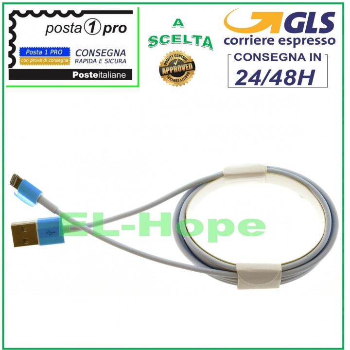 CÂBLE DE CHARGE ET DE DONNÉES POUR IPHONE 5 5C 5S 6 6S 7 8