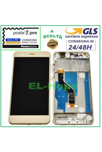 Cadre d écran LCD pour Huawei P10 Lite WAS-LX1 LX1A Écran tactile Doré