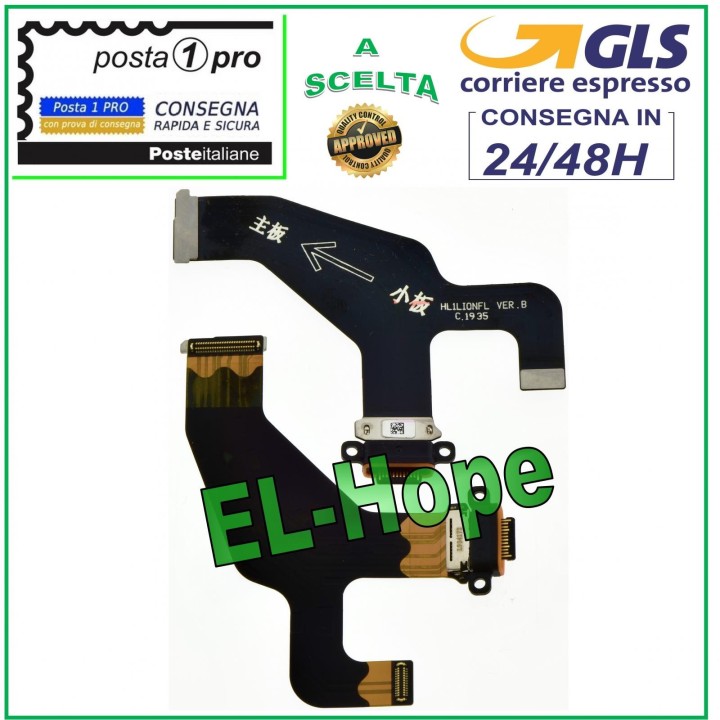 CONNECTEUR DE CHARGE HUAWEI MATE 30 PRO LIO-L09 L29 FLAT FLEX DOCK JACK DE CHARGE