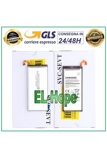 Batterie d origine Samsung Galaxy A6 2018 SM-A600F EB-BJ800ABE 3000 mAh