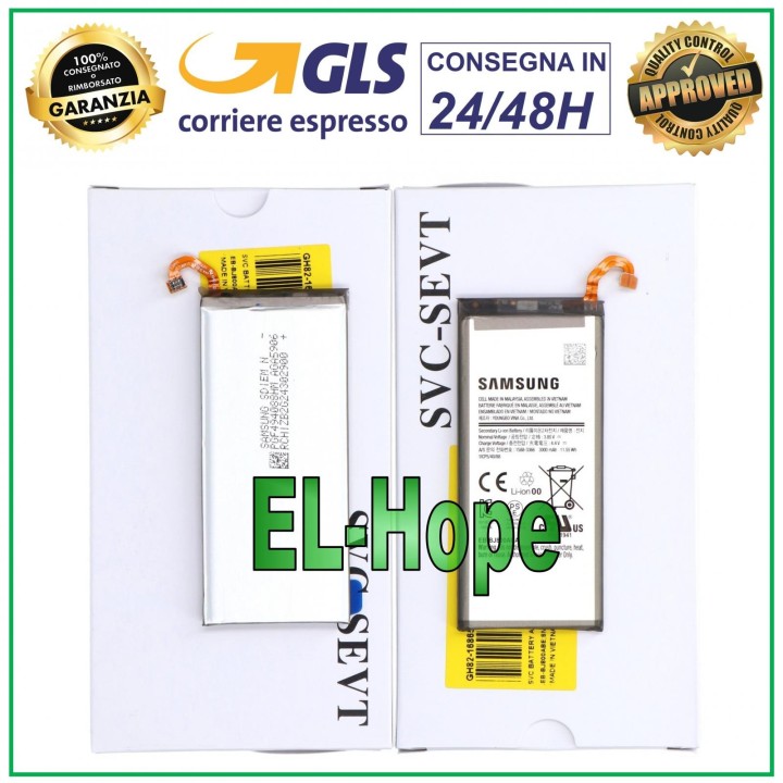 Batterie d origine Samsung Galaxy A6 2018 SM-A600F EB-BJ800ABE 3000 mAh