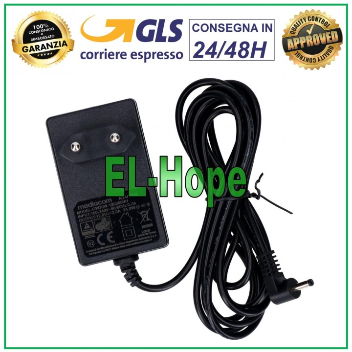 CHARGEUR DE BATTERIE ALIMENTATION MEDIACOM SmartBook 145 M-SB145 14,1  ORIGINAL