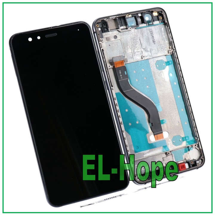 Écran LCD + châssis pour Huawei P10 Lite WAS-LX1 LX1A Écran tactile Noir
