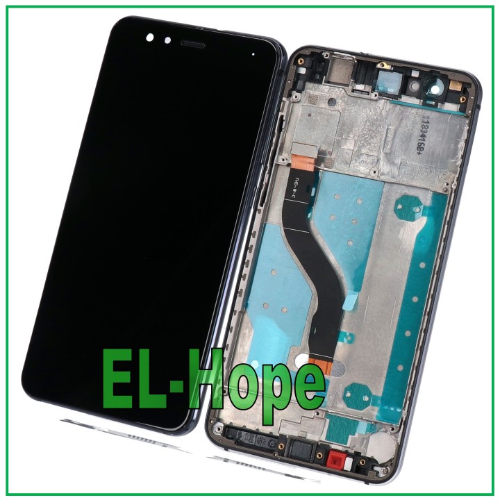 Écran LCD + châssis pour Huawei P10 Lite WAS-LX1 LX1A Écran tactile Noir