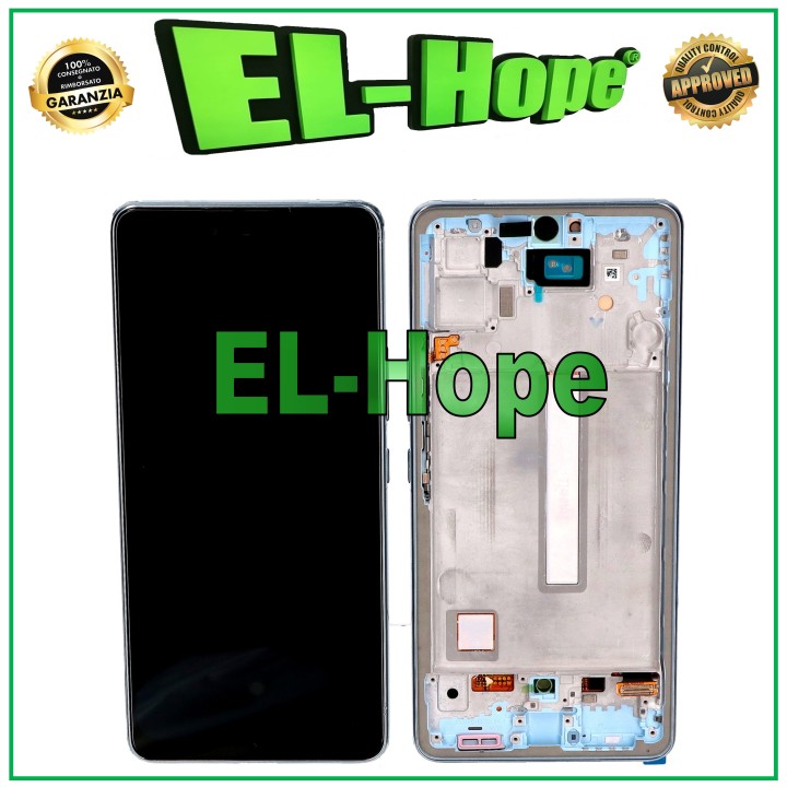 Écran LCD OLED pour Samsung Galaxy A53 5G 2022 SM-A536 A536B, cadre tactile bleu