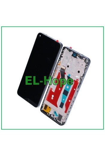 Cadre d écran LCD pour Huawei Honor 50 Lite NTN-LX1 L22, écran tactile en verre argenté