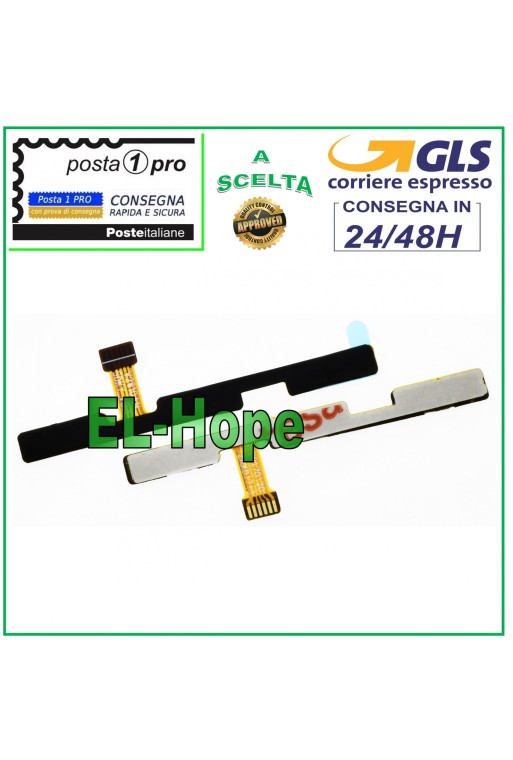 Touches latérales flexibles plates pour Wiko Jerry 2