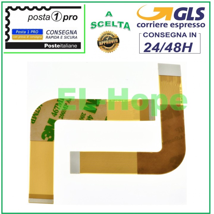 Câble plat flexible pour lecteur laser Sony PlayStation 2 PS2 Slim 7000X 25 broches