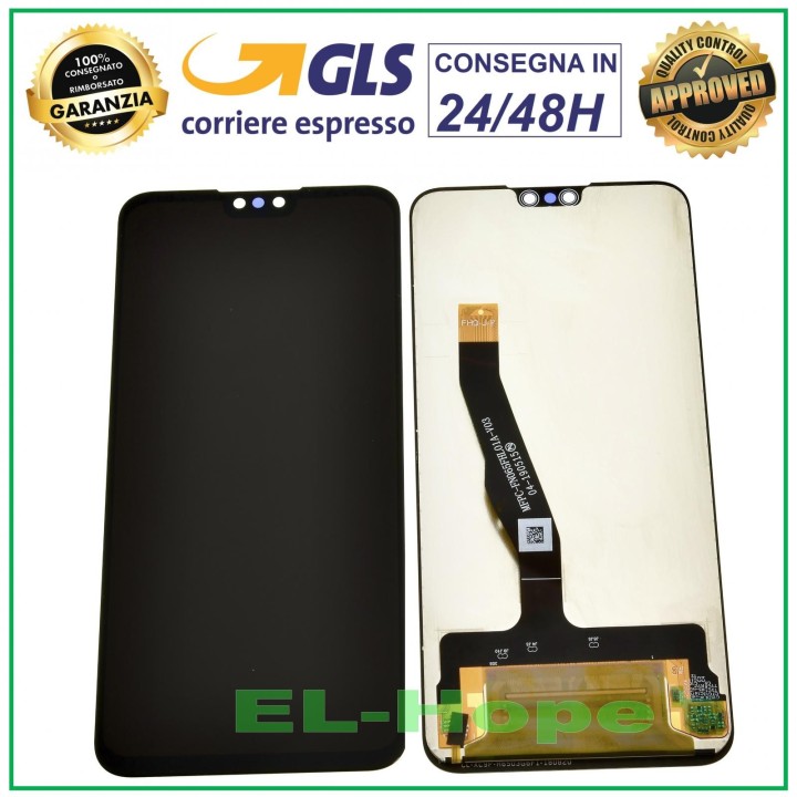 Écran LCD tactile en verre pour Huawei Y9 2019 JKM-TL00 JKM-AL00 LX1