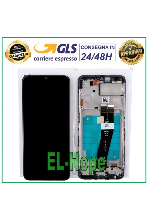 Cadre d écran LCD d origine pour Samsung Galaxy A03S SM-A037G