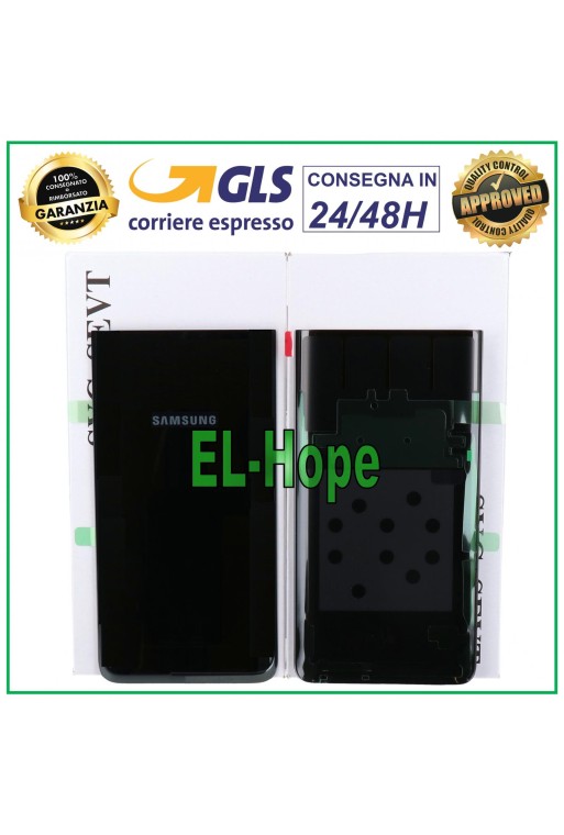 Cache batterie d origine Samsung Galaxy A80 SM-A805 Noir
