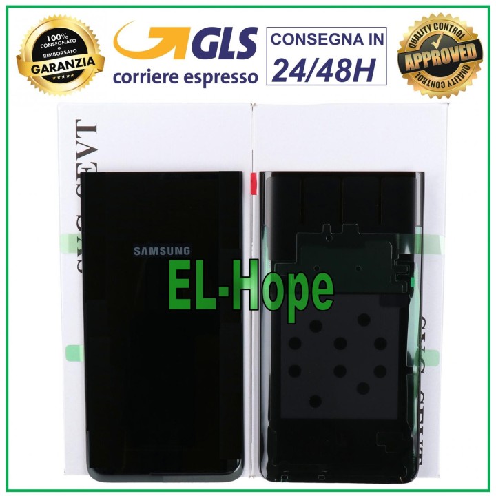 Cache batterie d origine Samsung Galaxy A80 SM-A805 Noir
