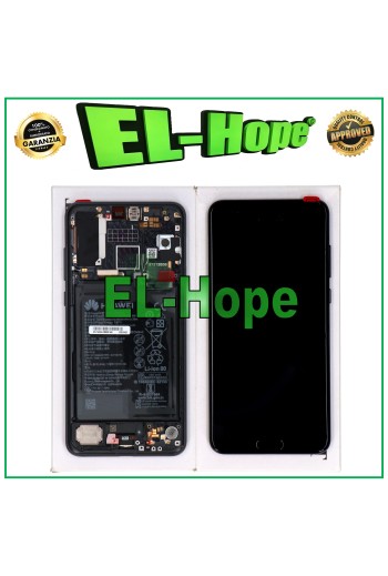 Écran tactile LCD d origine + batterie pour Huawei P20 Pro CLT-L09 L29 L04 L09C Noir