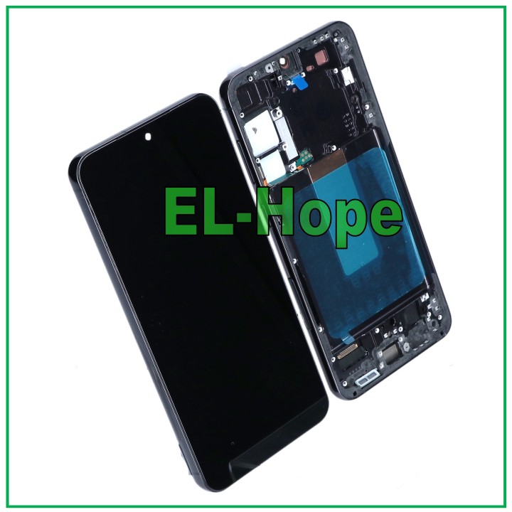 Écran tactile LCD OLED pour Samsung Galaxy S23+ Plus SM-S916, cadre noir
