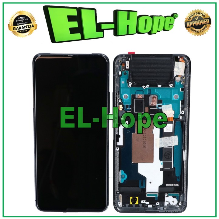 Écran LCD OLED tactile noir pour Asus Zenfone 7 ZS670KS / PRO ZS671KS