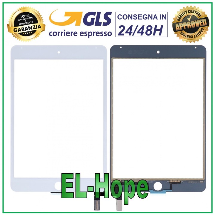ÉCRAN TACTILE POUR APPLE IPAD MINI 4 WIFI 3G A1538 A1550 VERRE BLANC