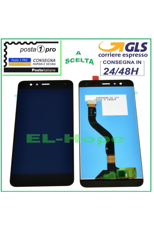 Écran LCD tactile noir pour Huawei P10 Lite WAS-LX1 LX1A