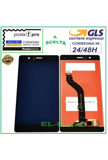 Écran LCD tactile en verre noir pour Huawei P9 Lite VNS-L31 L23 L21