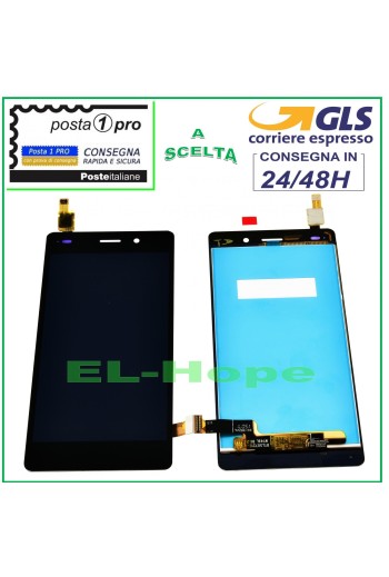 Écran LCD tactile noir pour Huawei P8 Lite ALE-L21