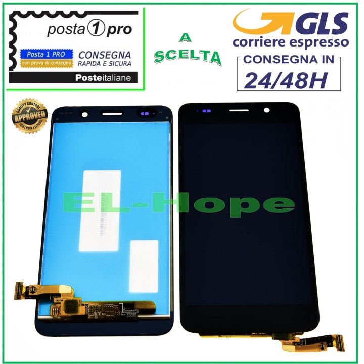 Écran LCD tactile noir pour Huawei Y6 SCL-L01 SCL-L21