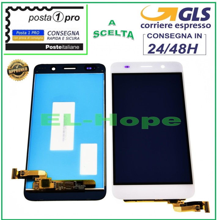Écran LCD tactile blanc pour Huawei Y6 SCL-L01 SCL-L21