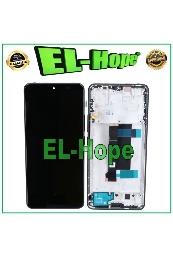 Écran tactile LCD OLED pour Xiaomi Redmi Note 13 Pro 5G 2312CRAD3C, cadre noir