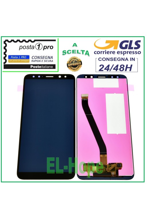 Écran LCD tactile en verre noir pour Huawei Mate 10 Lite RNE-L01 L21 Nova 2i