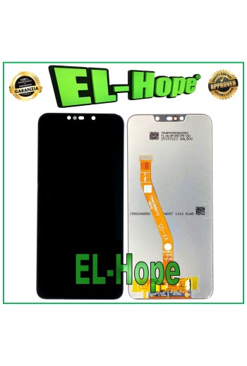 Écran LCD tactile en verre noir pour Huawei P Smart Plus INE-LX1 et Nova 3i LX2