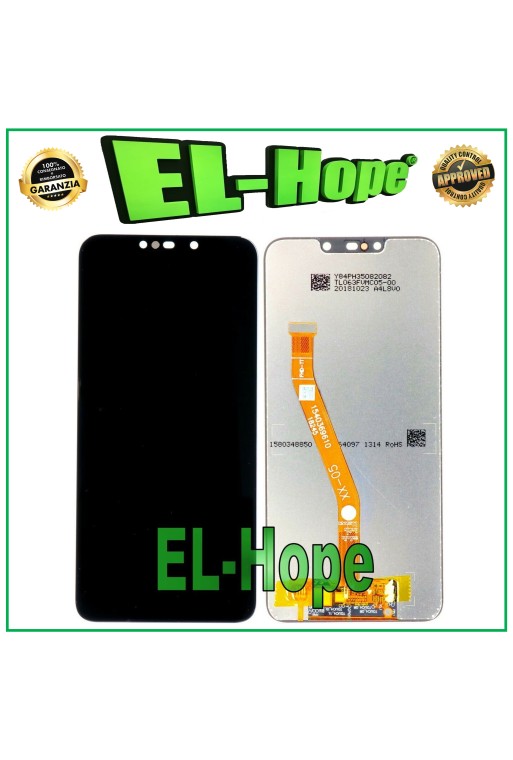Écran LCD tactile en verre noir pour Huawei P Smart Plus INE-LX1 et Nova 3i LX2