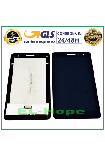 Écran LCD tactile noir pour Huawei MediaPad T1 T1-701U