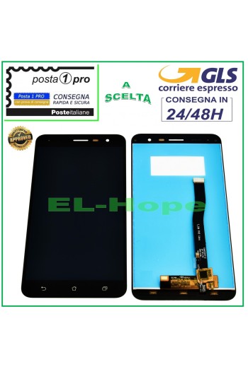 Écran tactile en verre noir pour ASUS Zenfone 3 ZE552KL Z012S Z012DE