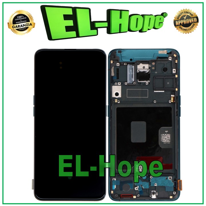 Écran LCD OLED + châssis pour Oppo Reno 4G CPH1917, e'cran tactile vert