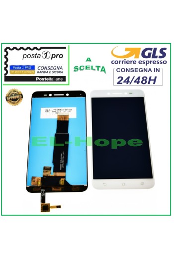 Écran tactile en verre blanc pour ASUS Zenfone Live ZB501KL A007