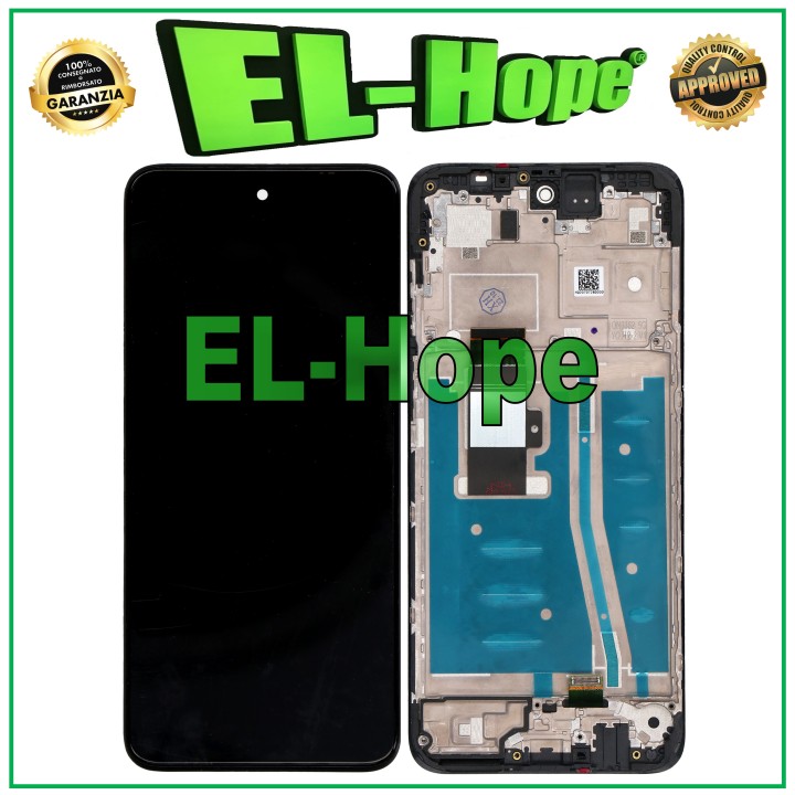 Cadre d e'cran LCD pour Motorola Moto G53 XT2335 XT2335-2, e'cran tactile en verre noir