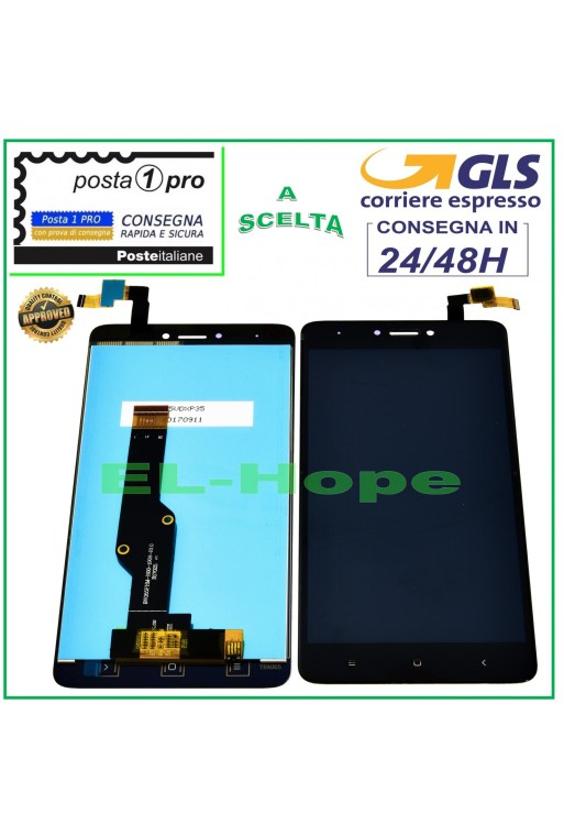 Écran LCD pour Xiaomi Redmi Note 4 4X Global Touch Screen Noir