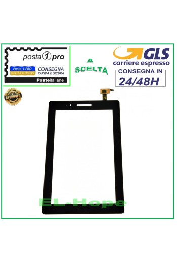 Écran tactile Lenovo Tab 3 Essential TB3-710F, 710L, 710i, 7.0, noir