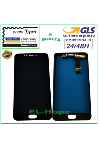 Écran LCD tactile noir pour Meizu MX6 M685H