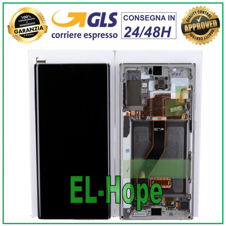 Écran LCD d origine pour Samsung Note 10 Plus SM N975 N976 tactile argent GH82-20838C