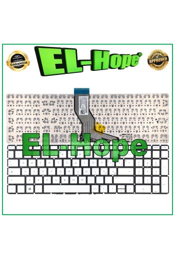Clavier italien pour ordinateur portable HP 15S-DY, 15S-EQ, 15-EF, 15S-FQ, 15-GW, 15-BS127NL, argent