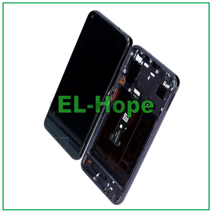 Écran tactile LCD pour Huawei Honor 20 Pro YAL-L41 + châssis noir assemble'