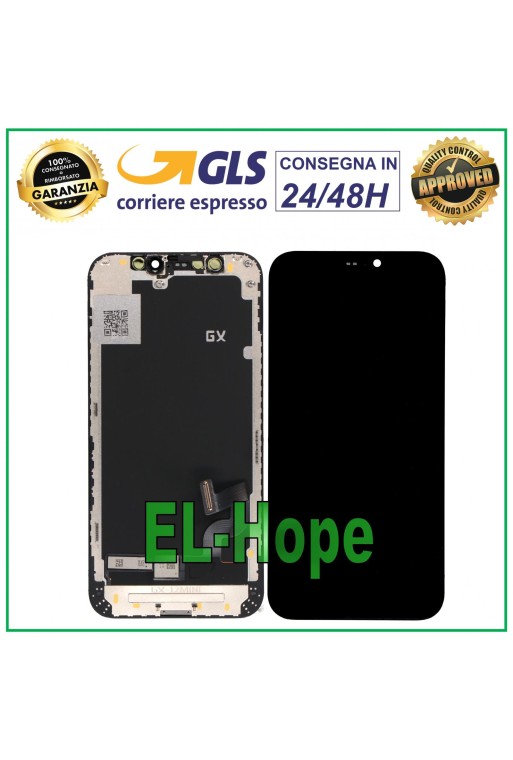 Écran LCD OLED GX d origine pour Apple iPhone 12 Mini, e'cran tactile en verre noir
