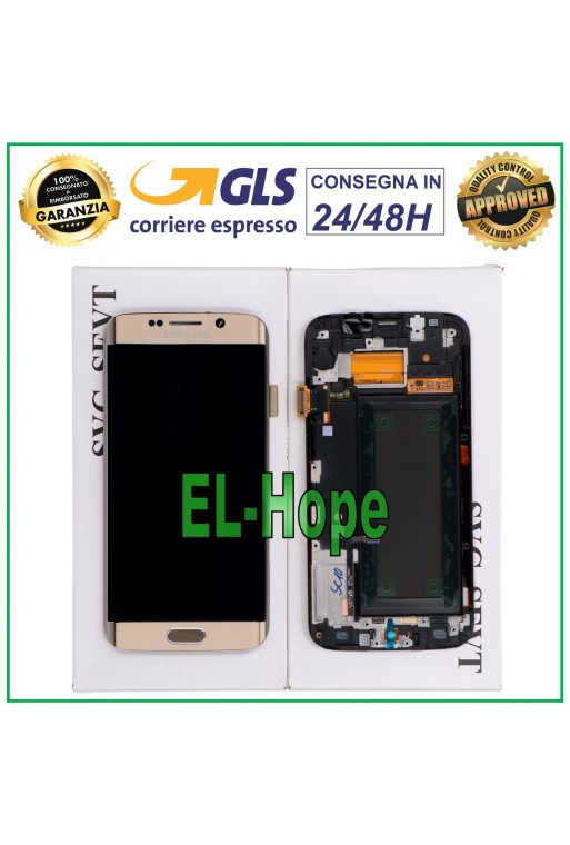 ÉCRAN LCD ORIGINAL SAMSUNG GALAXY S6 EDGE SM-G925F ÉCRAN TACTILE OR
