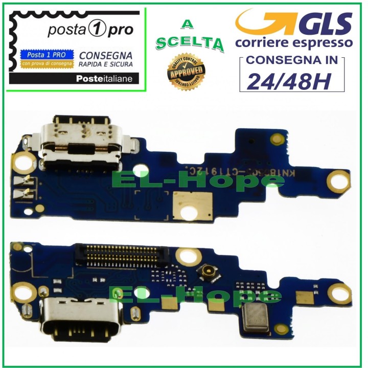 CONNECTEUR DE CHARGE NOKIA X6 2018 6.1 PLUS + MICROPHONE PCB DOCK TYPE C CHARGE
