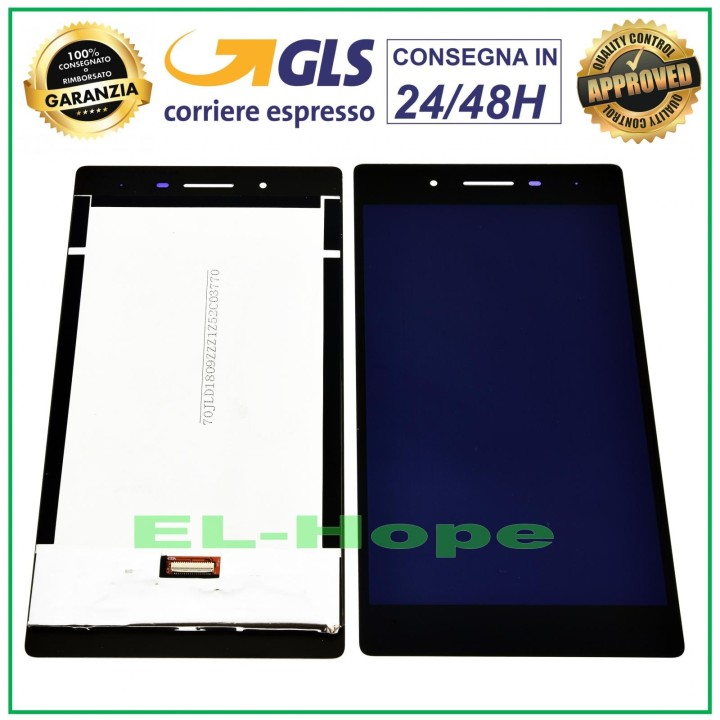 Écran LCD tactile en verre pour Lenovo Tab 3 730 TB3 730X