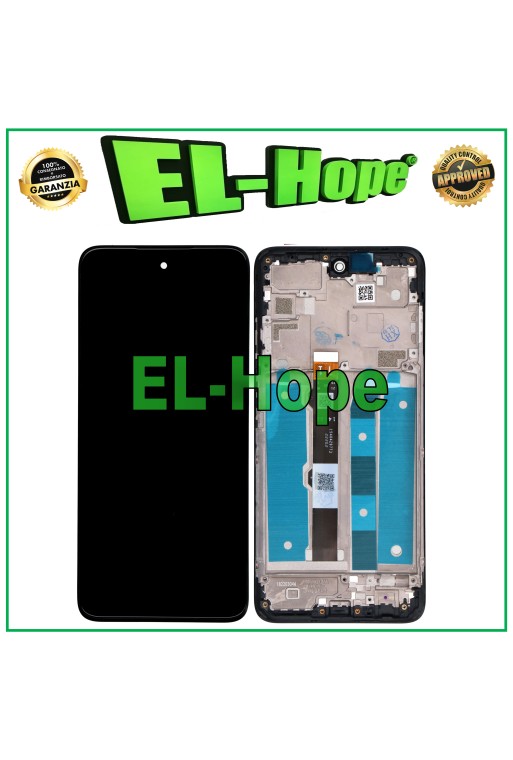 Écran LCD + cadre pour Motorola Moto G 5G 2022, écran tactile en verre noir