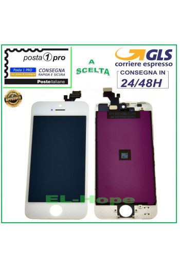 ÉCRAN TACTILE LCD RETINA POUR APPLE IPHONE 5 ÉCRAN BLANC + CADRE