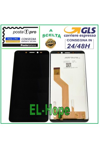 Écran LCD pour Wiko Sunny 3 Plus, écran tactile en verre assemblé, noir