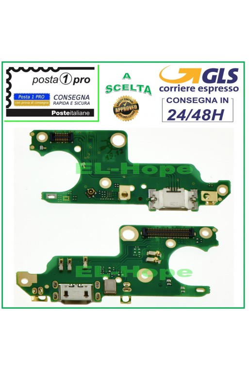 CONNECTEUR DE CHARGE NOKIA 6 N6 TA-1021 TA-1033 + MICROPHONE DOCK PCB CHARGEMENT USB